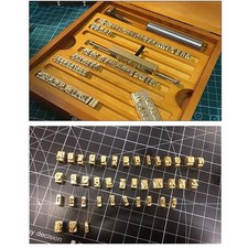 Leather Stamps Mold Hot Stamping Letters Numbers Symbols Leathercraft diy Mold