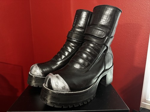 Platform boots men - men, rob