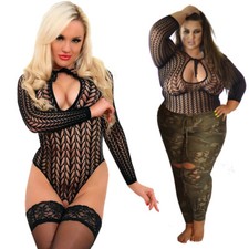 UK Size 6-28 Lace Fishnet