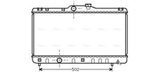 TOA2147 AVA Radiator FIT