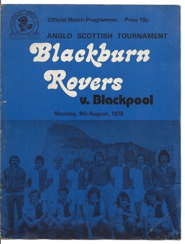 Football programme blackburn - football, programme>blackburn