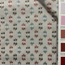NINA CAMPBELL UPHOLSTERY FABRIC -BIRON NCF4284-02 -RRP £78PM -3M+ 60CMx1.15M-£98