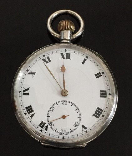 Solid silver open - solid,