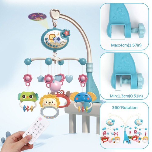 Baby crib musical - mobile, star