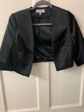 Women’s Coast Black Lined Bolero Size UK10