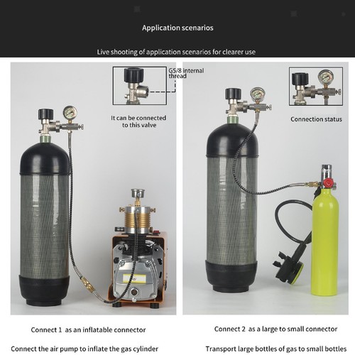 Fill station charging - fill, adapter