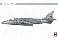 1:48 RAF Harrier GR.9 scale model kit by Hobby 2000