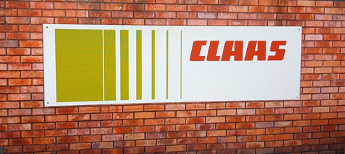 Claas tractor banner - tractor,