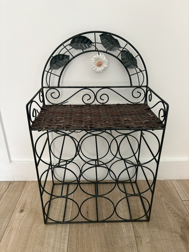 Vintage metal wire wicker - wire,