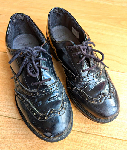 Clarks black faux leather - clarks,