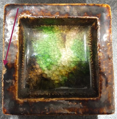 Purbeck pottery small tray - pottery, ??