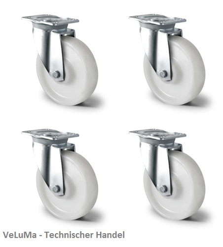 Set heavy duty - 1, castors