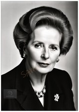 Margaret Thatcher British Prime Minister Poster Wall Decor Home Art Prints A4