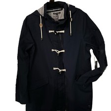 Blue Parka coat Jacket Size18