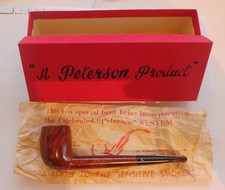 Vintage Peterson pipe boxed