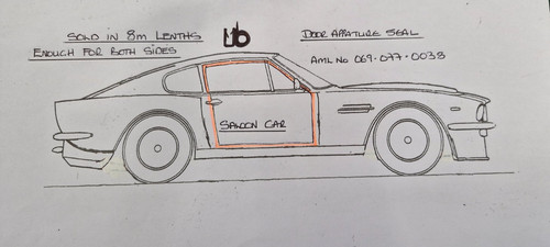 Aston martin classic amv8 door - aston,