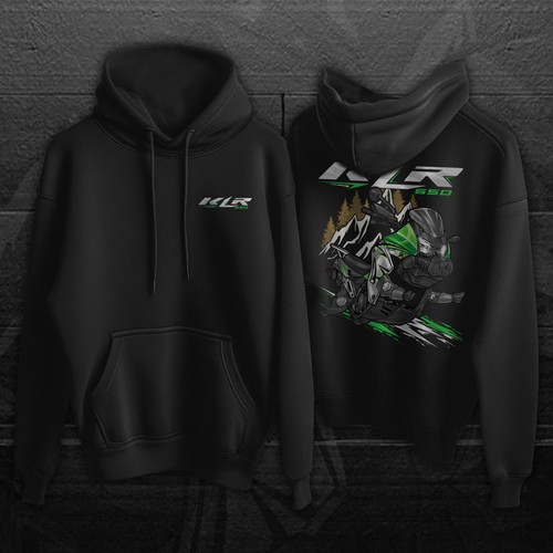 Hoodie for kawasaki klr650 - for,