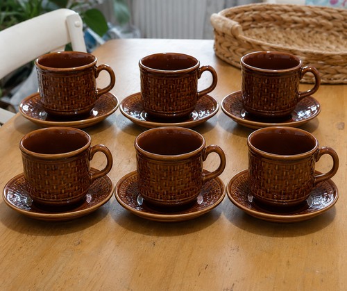 Vintage tams ware basket - tams, weave