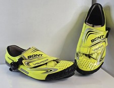 Bont Vaypor, Yellow, Size UK 10.5 EU 46.5, Road Cycling Shoes - 3 bolt - Biking 