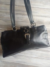 BHS Vintage Black Faux Leather