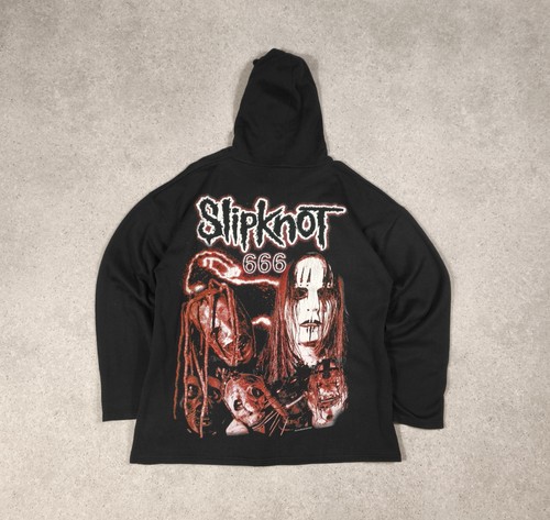 Slipknot 2001 hoodie full - hoodie, zip
