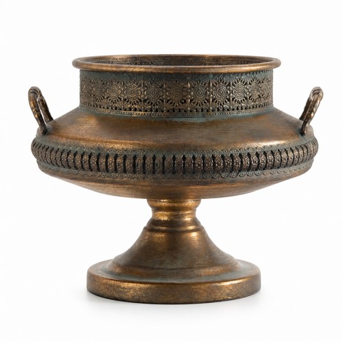 Metal planter classic urn - metal,