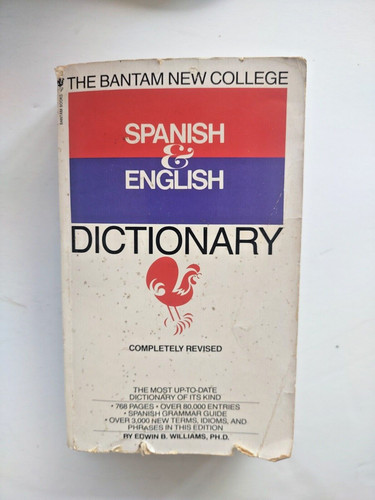 Spanish english dictionary - english,