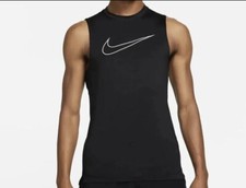 Nike Pro Mens Sleeveless Base Layer Dri Fit Arm Cut T Shirt.Quality guaranteed