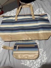 Ladies Beach Bag & Makeup Bag