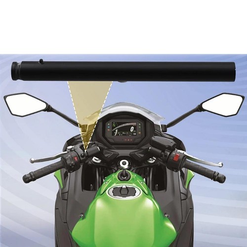 Black handle for kawasaki - black,