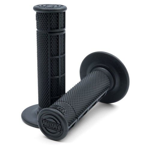 Pro taper black half waffle - taper, mx