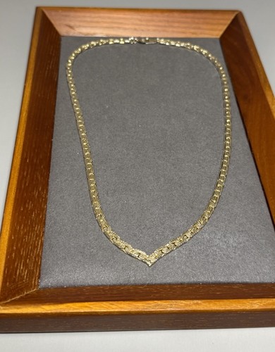 Vintage necklace gold tone - vintage,