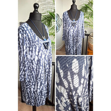 Ladies dress short Blue SIZE