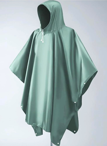 Men green hooded - hooded, waterproof