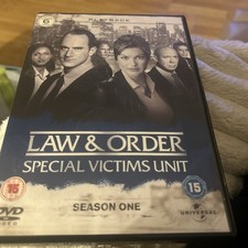 Law & Order Special Victims Unit Season One. 1. UK reg 2 dvd boxset.  A3. 