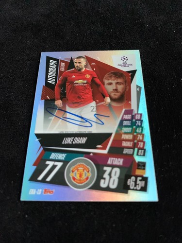 Topps match attax - attax, autograph