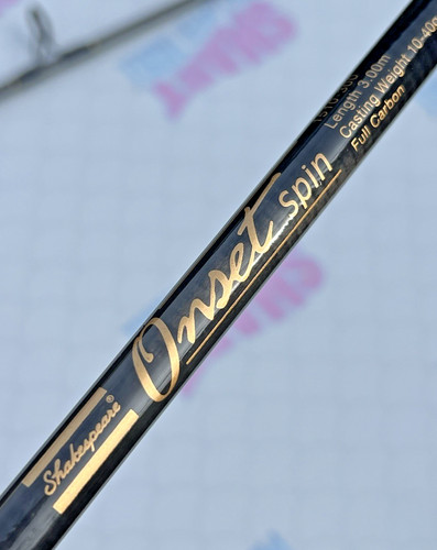 Shakespeare onset spin rod 2pc - shakespeare,