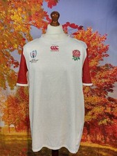 England Rugby 2019 Shirt XXXL Union World Cup multicoloured UK men's size 3XL