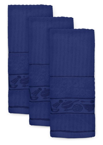 Cotton tea towels jacquards - cotton,