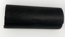 Genuine PRADA Sunglasses Case Only Black Hard Clamshell