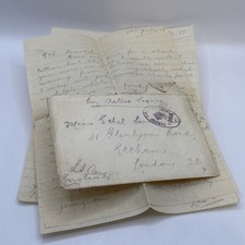 WW1 1917 Handwritten Letter