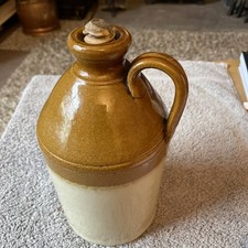Stoneware Flagon Vintage Brand