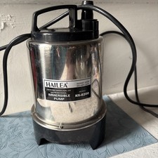 Hailed Submersible Water Pump HX 8200 Only Used A Couple Of Times See Pics
