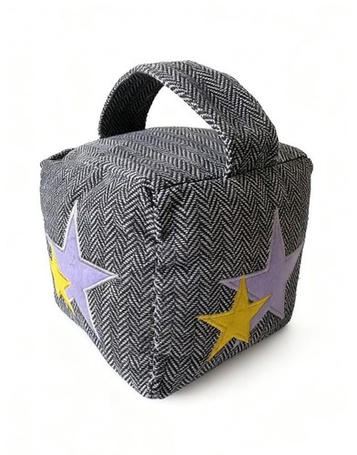 Star cube door stopper - cube,