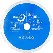 Diamond tile cutting - diamond, blade