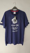 BNWT Adidas London 2012 Olympics Team GB Dark Blue T-Shirt - Size L 