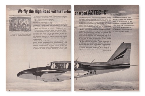 Piper aztec turbo - piper, c