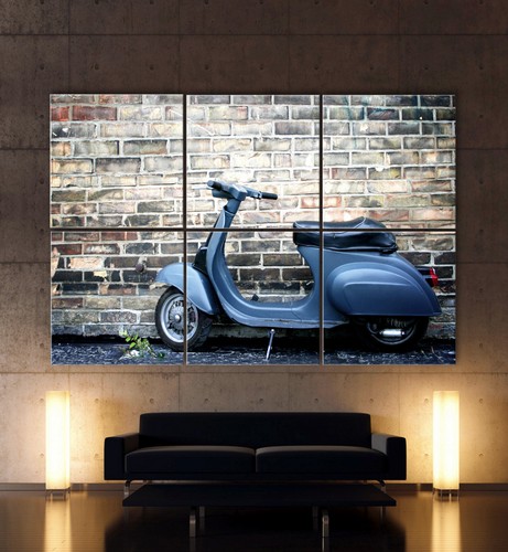 Big vespa wall canvas - wall,