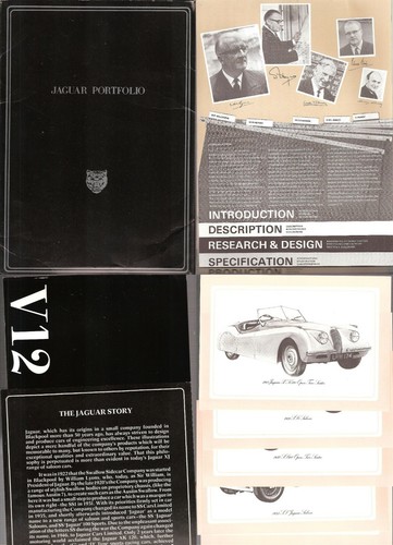 Jaguar portfolio v12 engine - portfolio,
