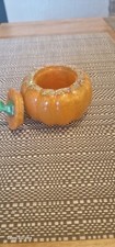 Handmade Resin Pumpkin Jar